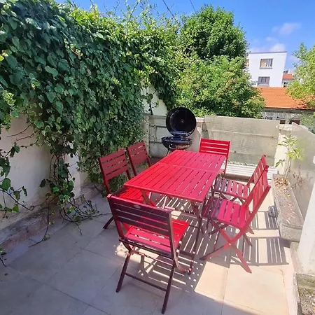 Leon Gambetta F2 Terrasse Jardin Drancy